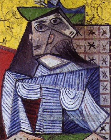 Buste de Femme Portrait Dora Maar 1941 cubisme Pablo Picasso Peintures à l'huile